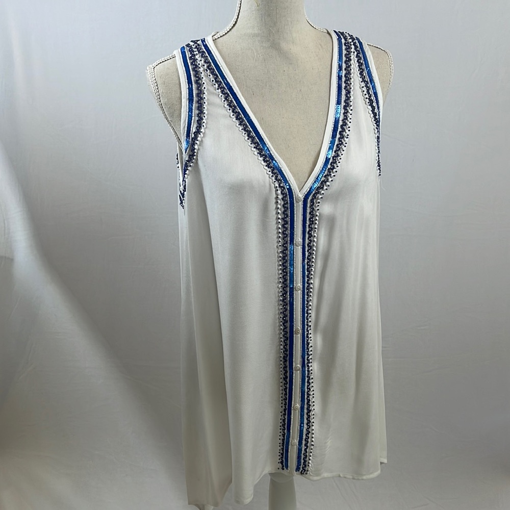 Karen Kane Sleeveless Blouse